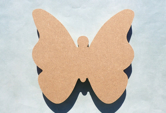Butterfly Plaque - Use as a Base for Mosaics Decoupage or Decorative Painting - Unfinished MDF