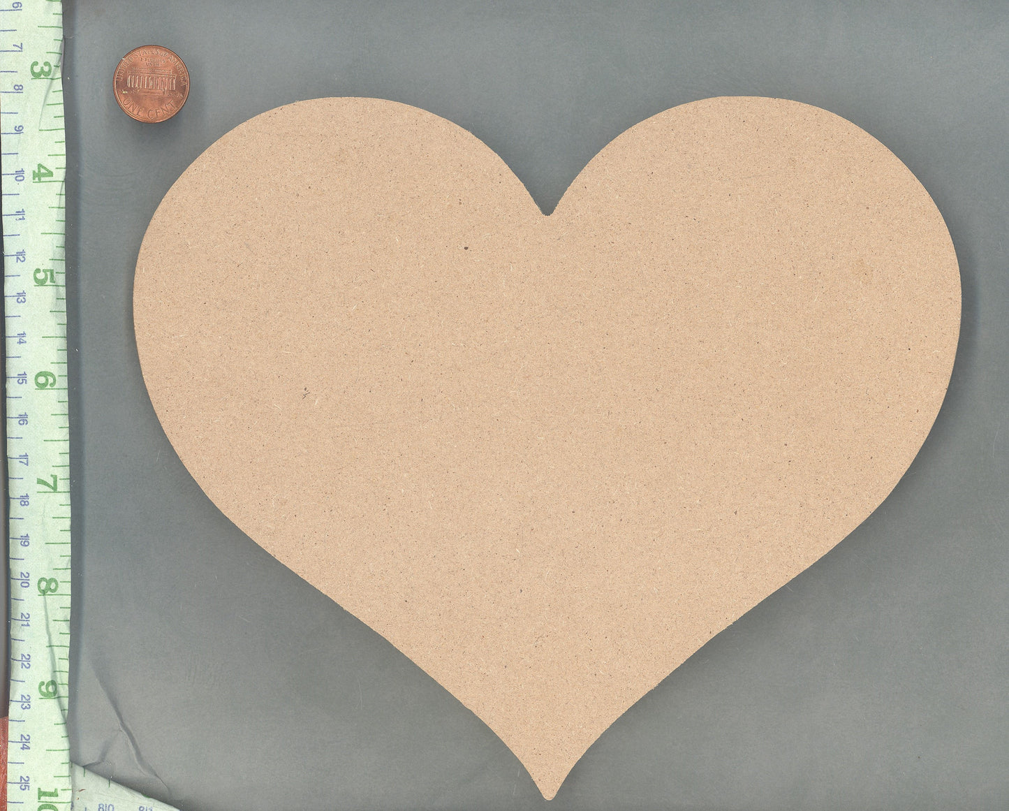 Heart Plaque - Use as a Base for Mosaics Decoupage or Decorative Painting - Unfinished MDF