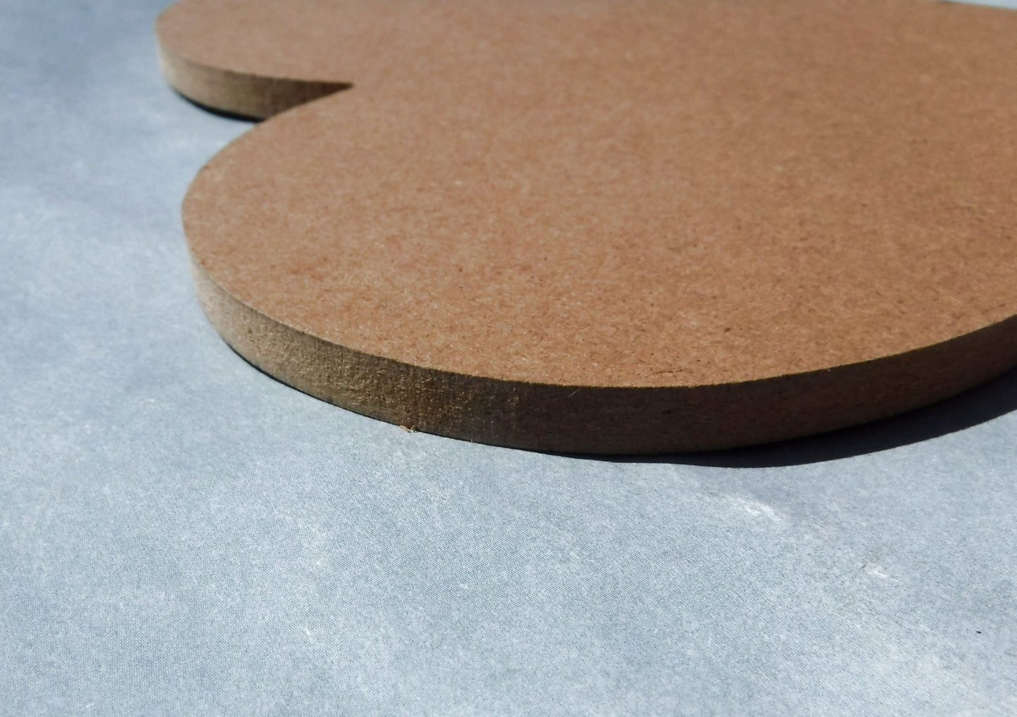 Heart Plaque - 6" - Use as a Base for Mosaics Decoupage or Decorative Painting - Unfinished MDF THIN - Love Valentines Day