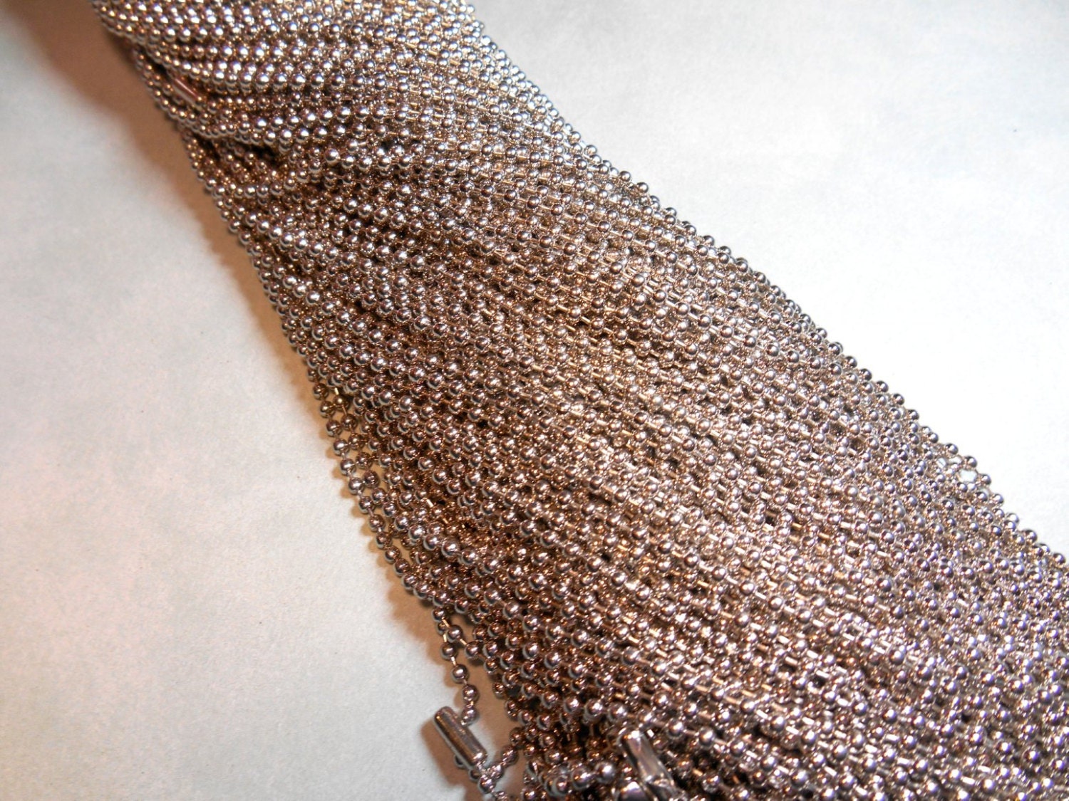 Antique Silver Ball Chain Necklaces - 24 inch - 2.4mm Diameter - Set of 25